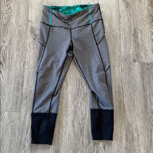Lululemon Striped Running Leggings